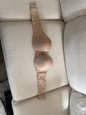 Victoria's Secret Beige Strapless Convertible Bra